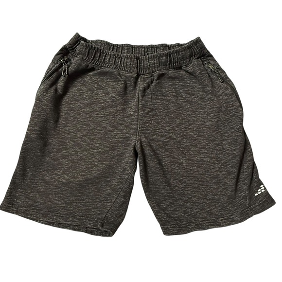 BCG Athletic Shorts Zipper Pockets Gym‎ Training Running Loungewear Gray Size L - Picture 1 of 8